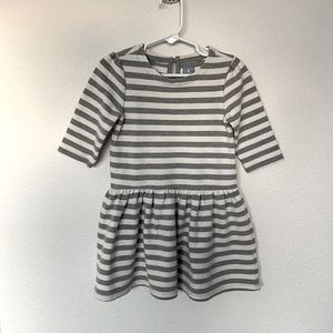 Gap fit and flare striped dress size 4